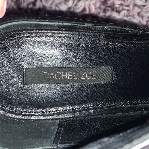 Rachel Zoe black t-strap heels - Picture 6 of 9